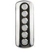Relaxn Push Button Switch Panels - Carbon Fiber Vinyl With S/Steel Bezel