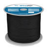 Strong Rope - Polyester Double Braid Solid Black (Reel)