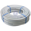 Hose Sanitation Steel Reinforced White PVC 25mm ID - 30m Roll