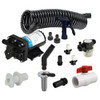 Shurflo Deck Wash Kit with Nylon Pick Up - 13.2 LPM - 1/2In I.D. Flexible Hose