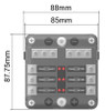 6 Gang Blade Fuse Holder For Marine Use