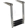 Ladder Boarding 316G S/Steel Hinged Above Platform Telescopic 3 Step