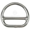 D Ring - Double Bar - Stainless Steel