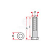 Tensioner - Internal Thread - S/Steel