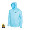 Shimano Blue Snapper Hooded Tech Tee