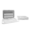 Oceansouth Hatch Tackle Tray Storage Box (with 3 Large Tackle Boxes)