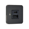 Scanstrut Charge Socket Tile Interior USB A USB C 12/24V