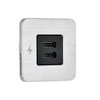 Scanstrut Charge Socket Tile Interior Dual USB C 12/24V