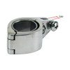 Canopy - Hinged Tube Clamps / Bow Knuckles - Heavy Duty - S/Steel 1-1/4 inch- 32mm OD