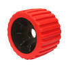 Red Poly Wobble Roller 22mm or 3" x 4"