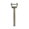 8” Galvanised Wood Yoke Straight