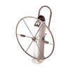 Lewmar Folding Yacht Wheel - 6 Spoke Hide Cover
