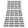 Blue Sea Gray 60 Label Set