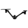 BLA Extreme Electronics Mount - Single Screen & Pole Base 2 x 8" Arms