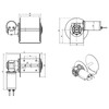 Savwinch 1000 Stainless Steel Series Drum Anchor Winch