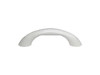 Grab Handle Plastic 235mm- Covered Screws - Off White