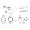 Airmar SS164 0 Degrees Tilted Element 50/200kHz - Mix and Match 1kW Transducer, DT