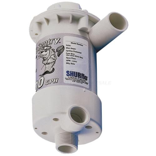 ShurFlo Bait Sentry Blue Bottle Marine