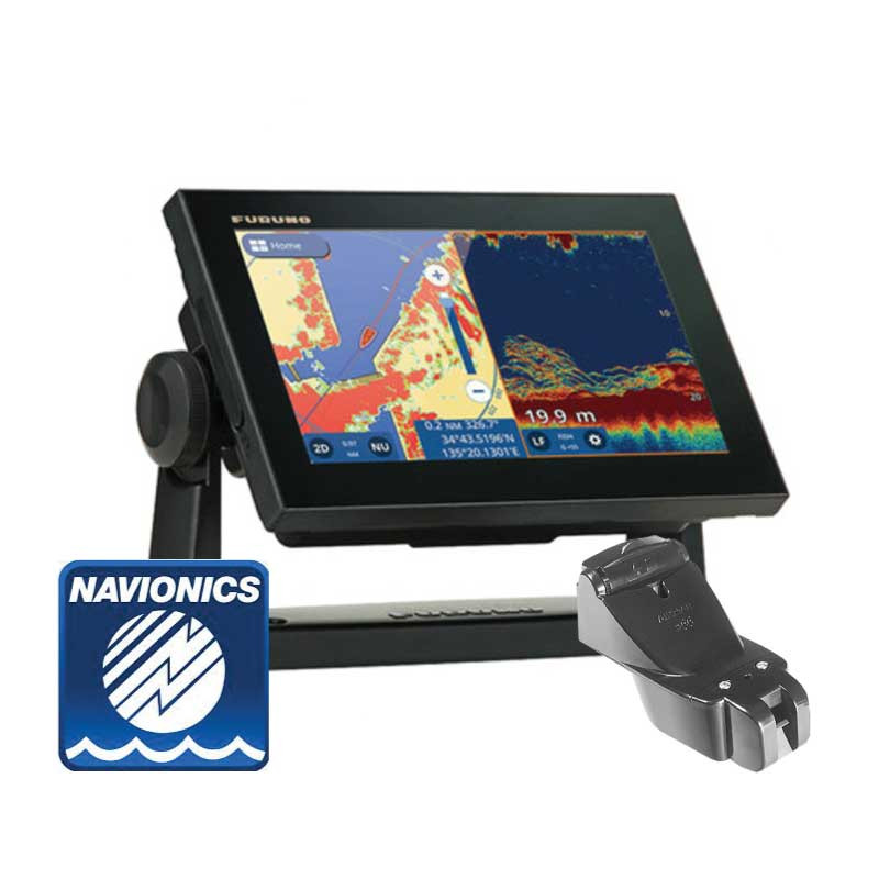 Furuno GP-1971F + Navionics + Airmar P66 Bundle | Blue Bottle Marine