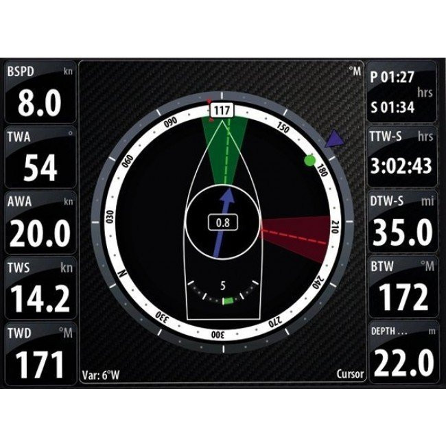 B&G - Zeus 3S 9 chartplotter with world basemap | Blue