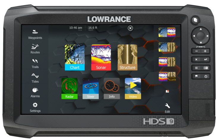 Lowrance HDS 9 Carbon | Blue Bottle Marine