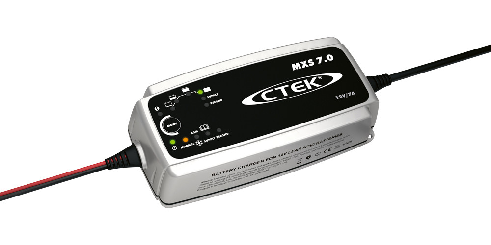 CTEK MXS 7.0 バッテリー充電器 12V 7A CTEK MXS 7.0 AUS Battery Charger | Blue Bottle Marine