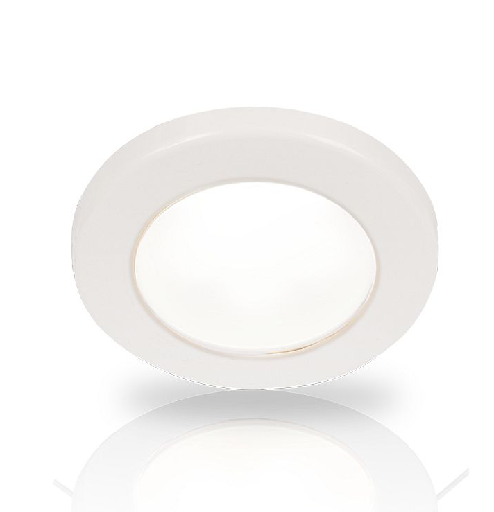 Feu De Navigation LED Hella Marine EuroLED 75 - Blanc Chaud - Pour Bateau (Rond)