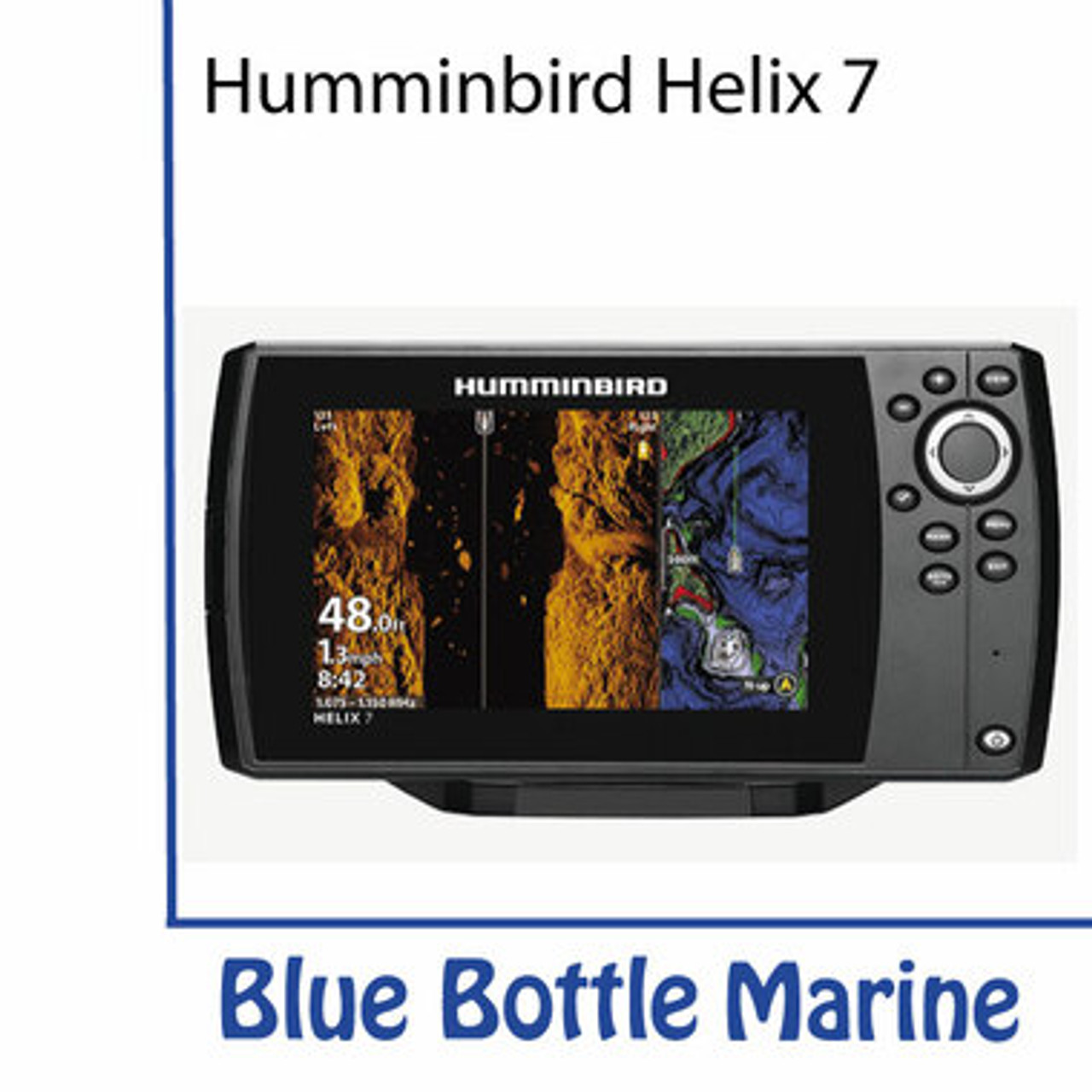 Humminbird Helix 7  Blue Bottle Marine