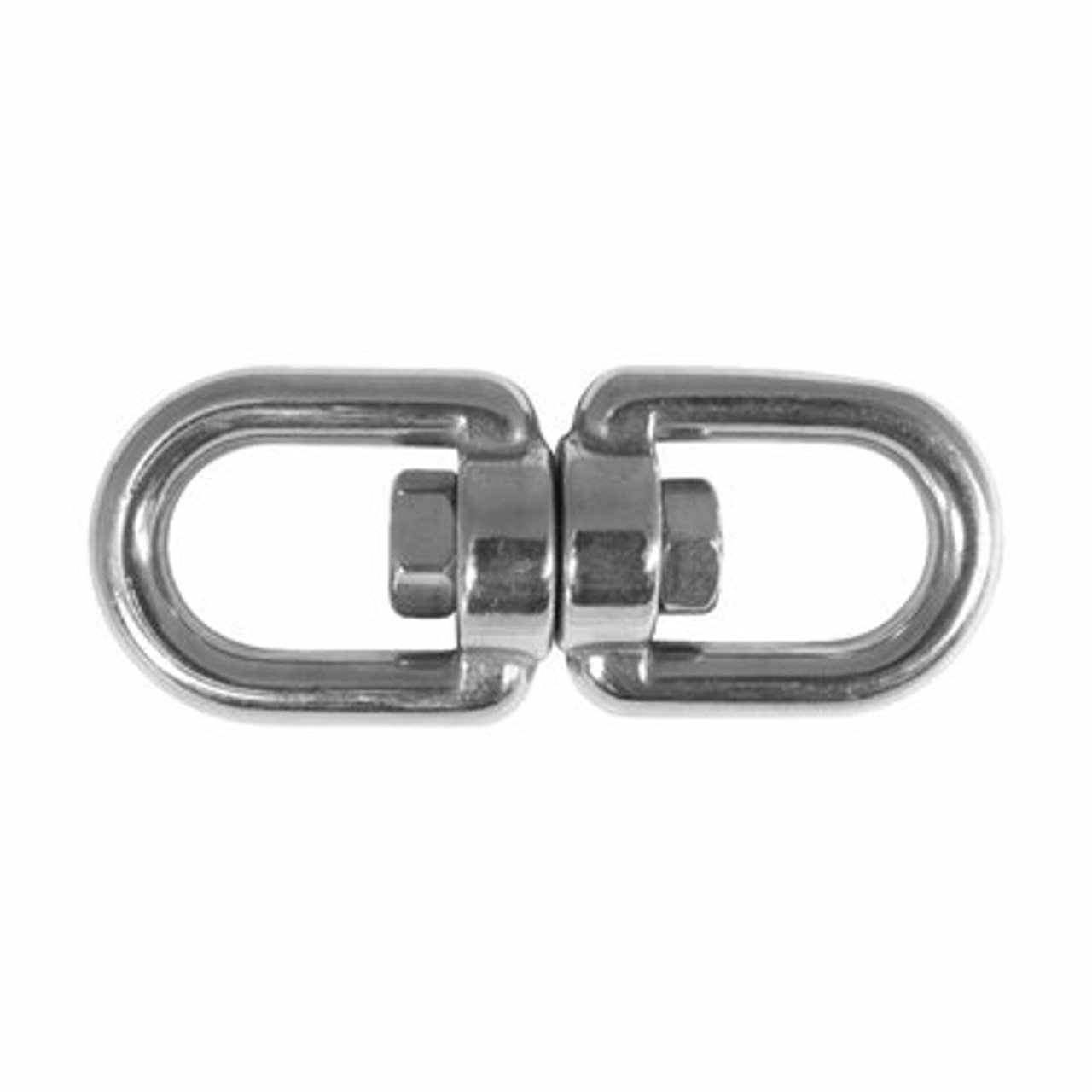 1Pcs Eye to Eye Swivel Ring 304 Stainless Steel Double Ended Swivel Eye  Snap Chain Hook Connector Heavy Duty M4-M20 - AliExpress