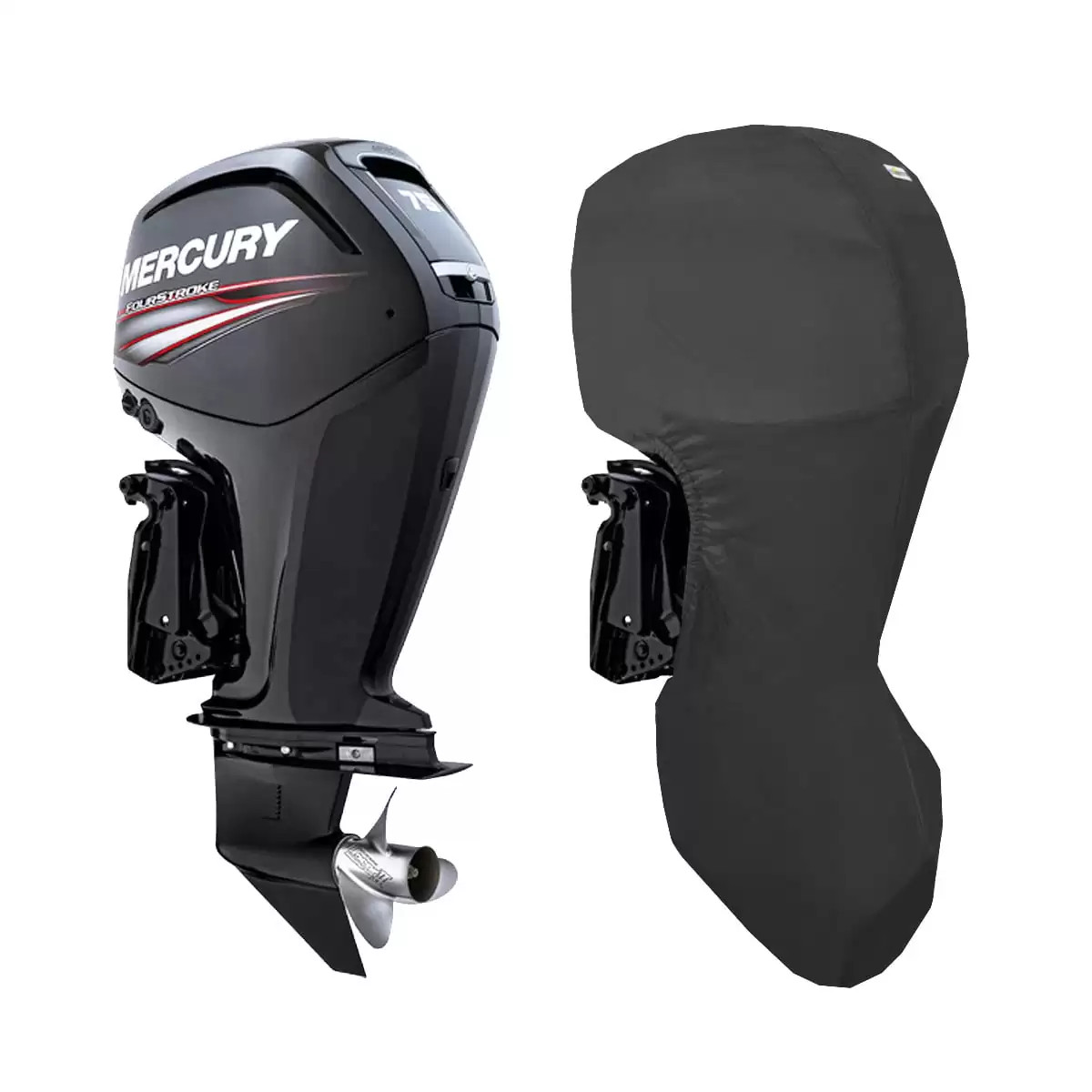 Mercury Mariner Outboard Cover set Blue Bottle Marine