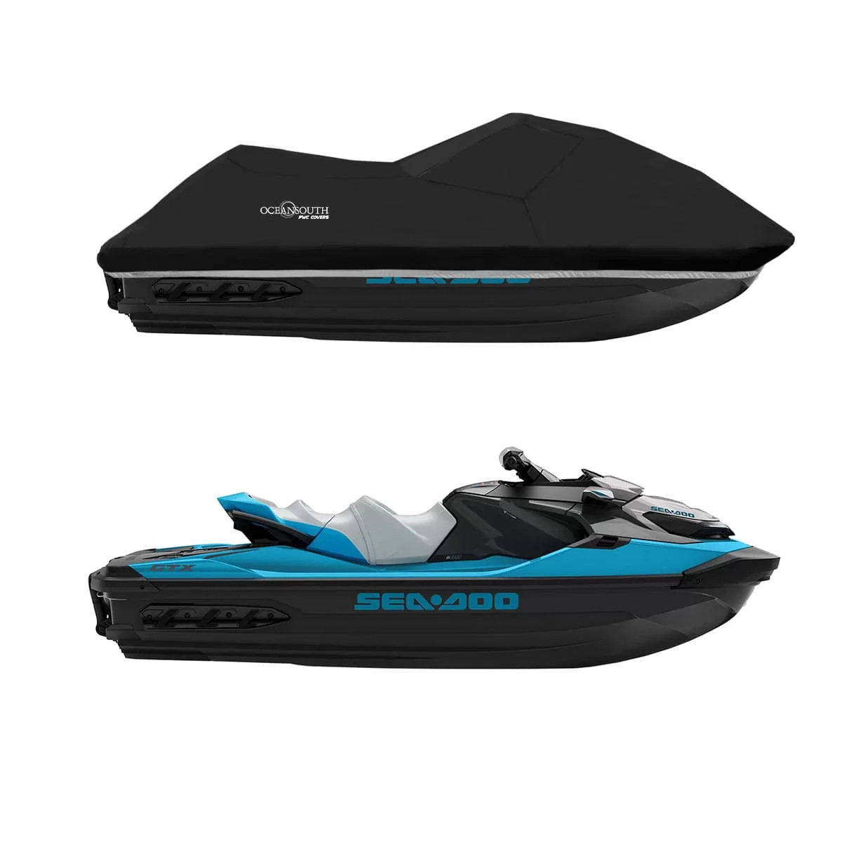 Jet Ski Covers for SeaDoo Blue Bottle Marine