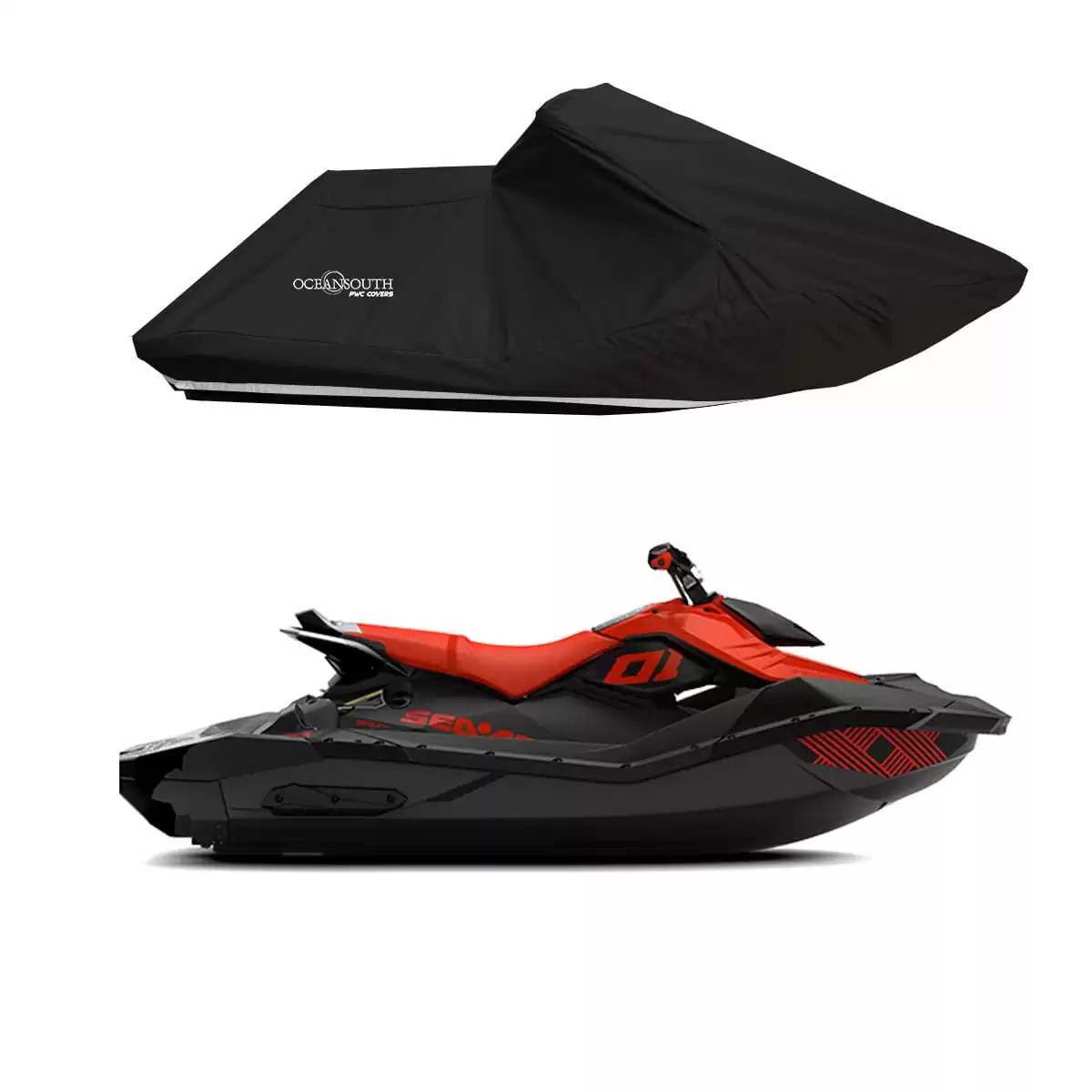 Jet Ski Covers for SeaDoo Blue Bottle Marine