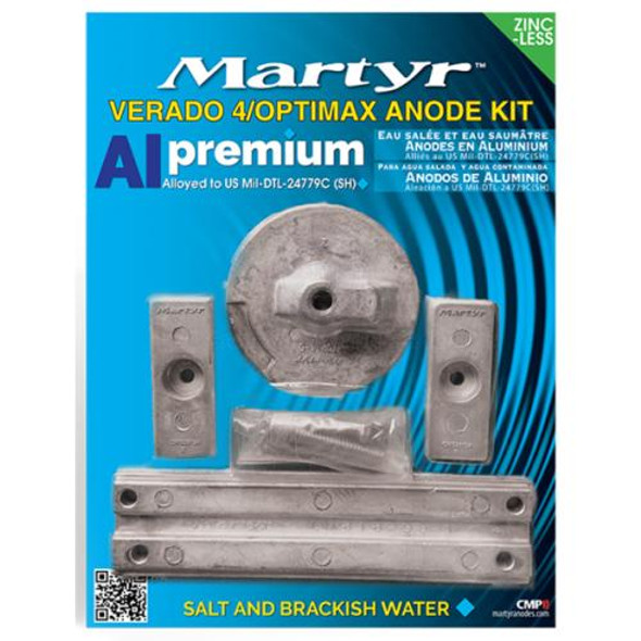 Anode Kit Alloy Outboard Mercury Verado 4 Cylinder
