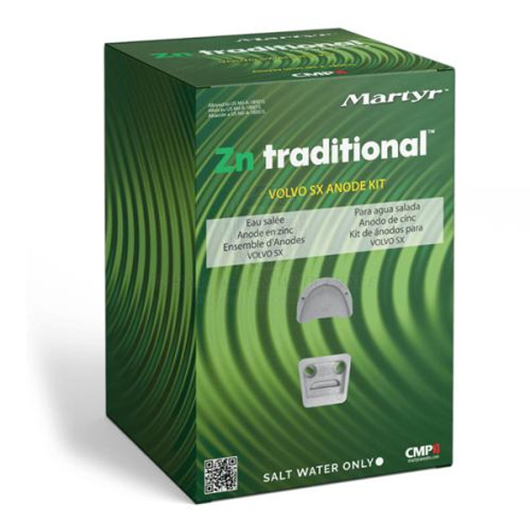 Anode Kit Zinc Sterndrive Volvo Penta SX