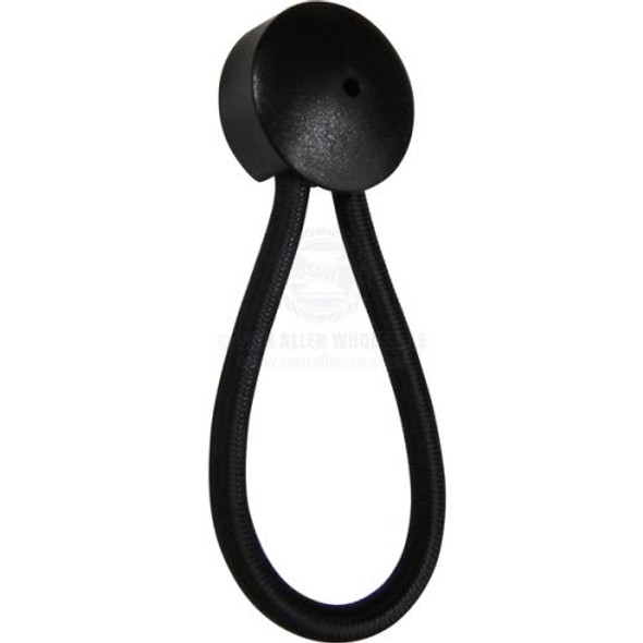 Shock Cord Stretch Loops - Canvas Black