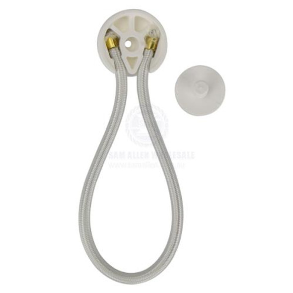 Shock Cord Stretch Loops - Canvas White