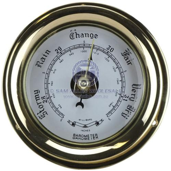 Barometers - Brass Polished Brass