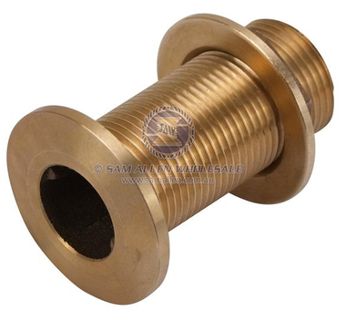 1-1/4" Bronze Skin Fitting