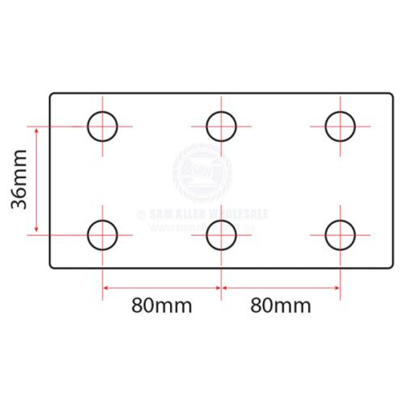 Bow Roller - Bonito - Stainless Steel
