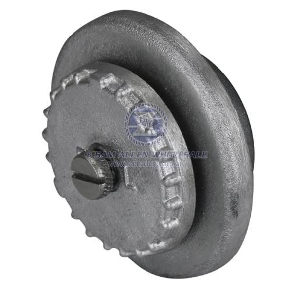 Deck Filler Alloy Weld-In Knurled Cap With Breather 1-1/2in UNF