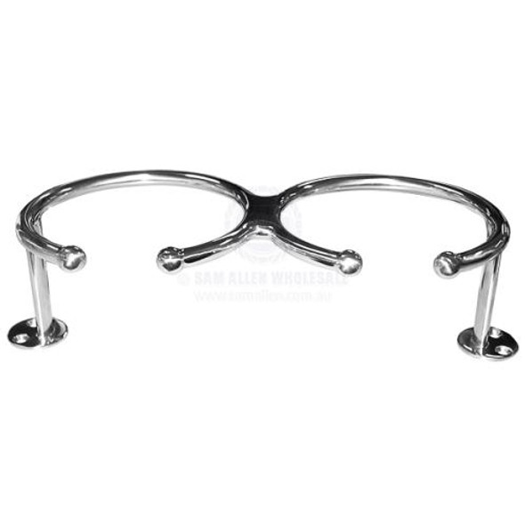 Drink Holder 316G S/Steel Surface Mount 90mm ID
