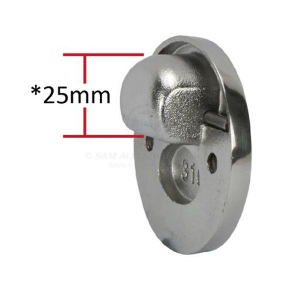 Lift Ring - Spring Loaded - Stainless Steel - 51mm