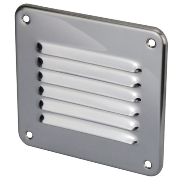 Lourve Vent Stainless Steel W 127mm x H 122mm x D 10mm