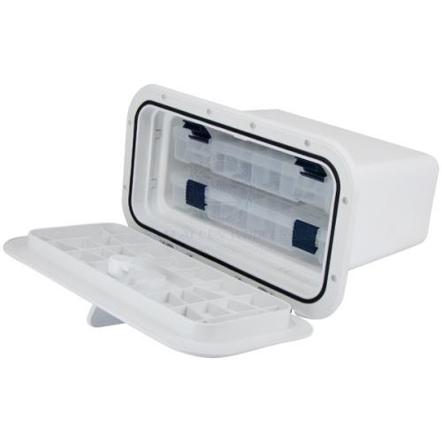 Jim Black Tackle Storage Box Saralon 2 Drawer 375 x 205 x 225mm