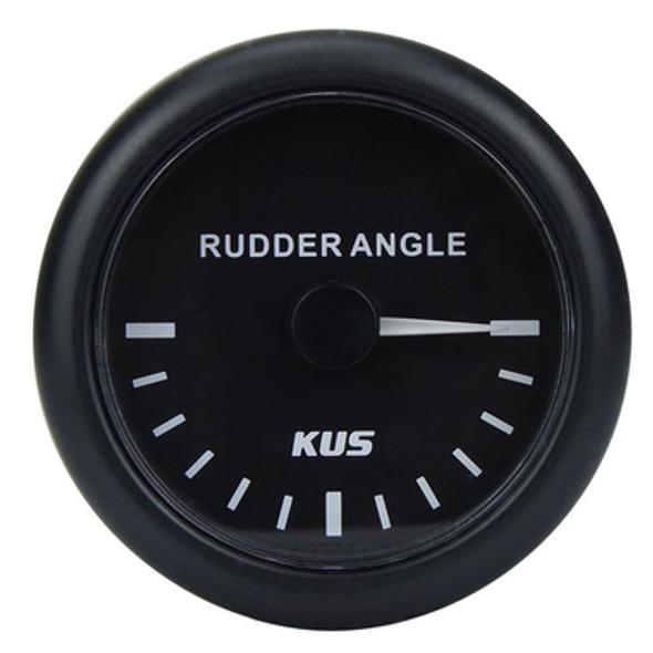 12/24V Rudder Angle Indicator Gauge Black 52mm