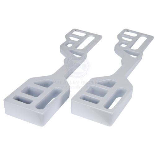 Outboard Transom Wedges Cast Alloy - Pair