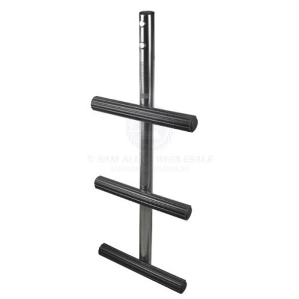 Ladder Boarding 316G S/Steel Removable Bracket Mount Fixed 3 Step