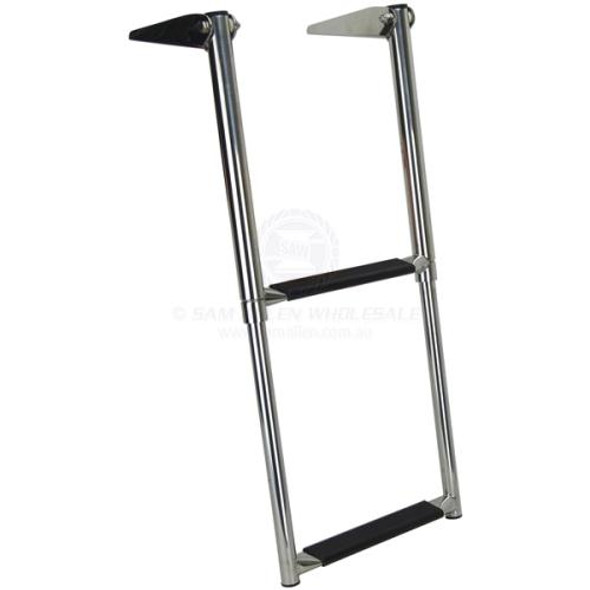 Ladder Boarding 304G S/Steel Hinged Above Platform Telescopic