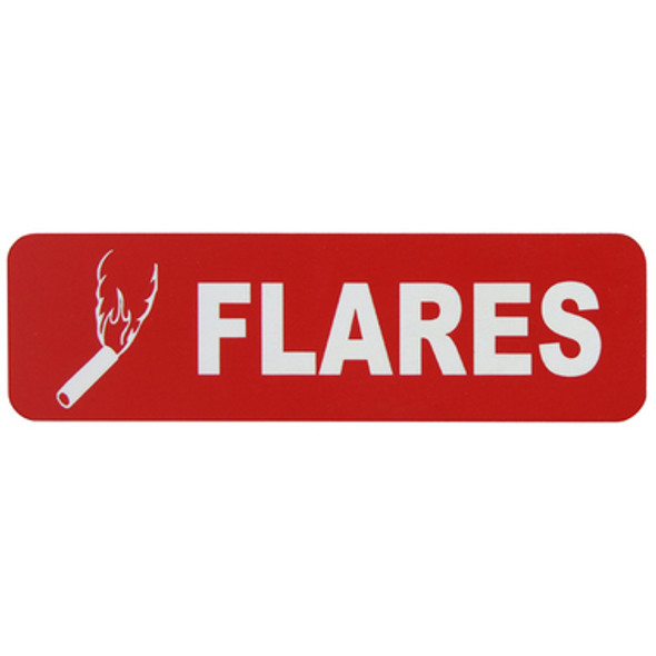 Safety Label - Flares