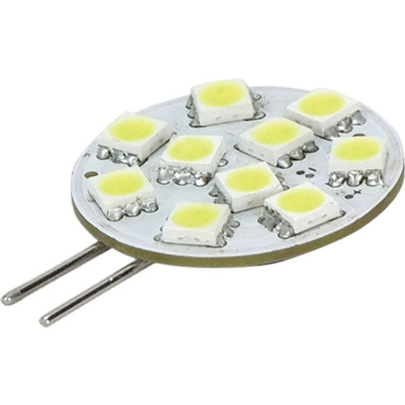 10 Chip G4 LED Replacement 10-30V 1.8W 170 Lumens Sold As A Pair